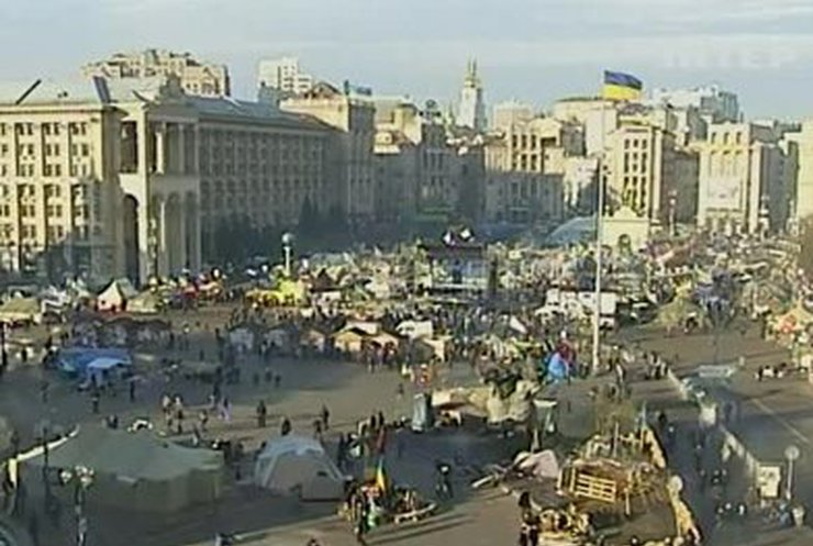 Жители Майдана готовы к продолжительным митингам в Киеве