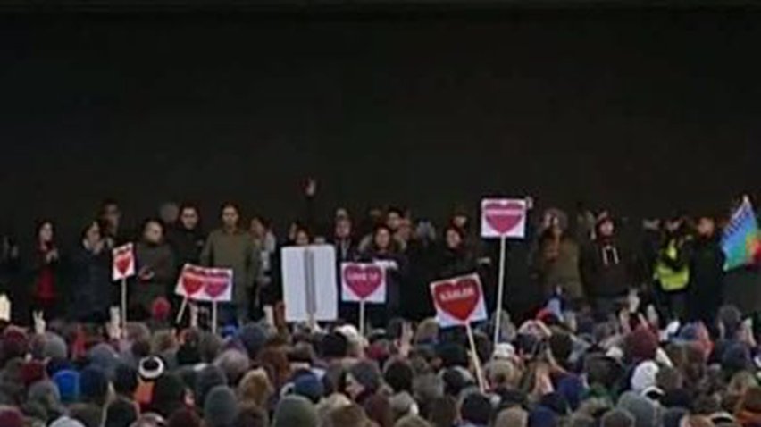 В Швеции прошел антирасистский митинг