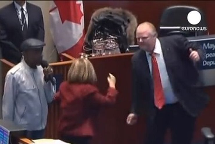 Мэр Торонто пустился в пляс на заседании городского совета