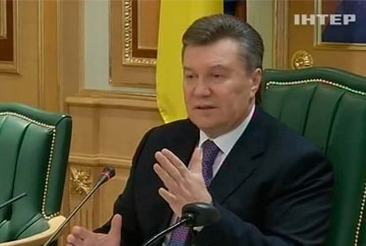Янукович: "Евромайдан" стал выражением стремления украинцев к лучшей жизни