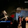 На Николаевщине поезд врезался в грузовик, у которого отказали тормоза