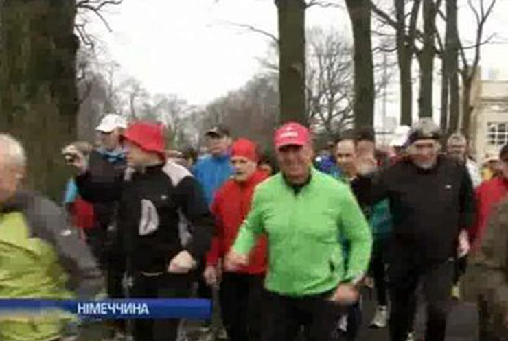 В Германии прошел традиционный послепраздничный забег