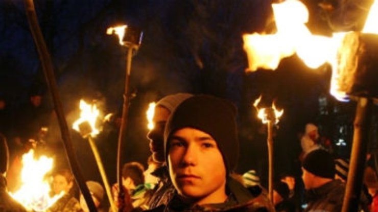 "Свобода" запланировала факельный марш в Киеве в честь Бандеры на 1 января