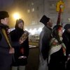 Донецкие евроактивисты устроили рождественский вертеп
