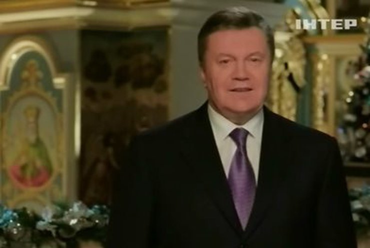 Президент поздравил страну с Рождеством