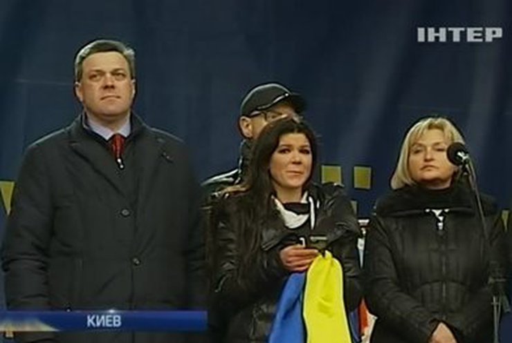 На Майдане прошло очередное вече