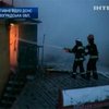 В Кировограде сгорело кафе на автовокзале