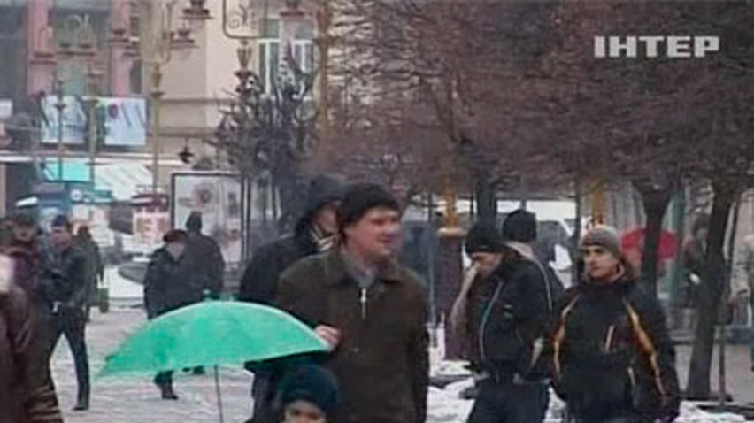 В Украину вернулась зима