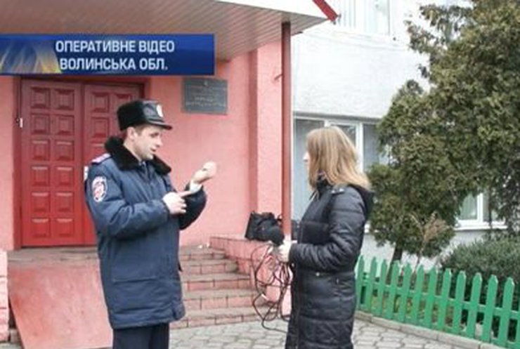 На Волыни участковый дал отпор молодчику с ножом