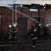В Ивано-Франковске горел склад