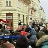 Во Львове "свободовцы" подрались с общественными активистами