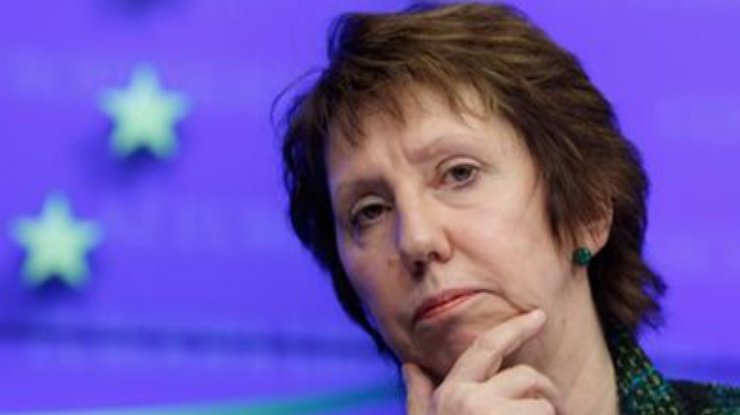 ЕС не рассматривает вопрос о введении санкций в отношении Украины, - Эштон