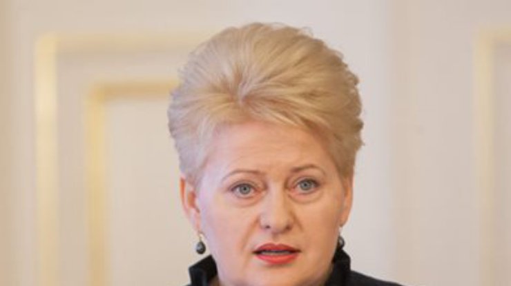 Президент Литвы потрясена событиями в центре Киева