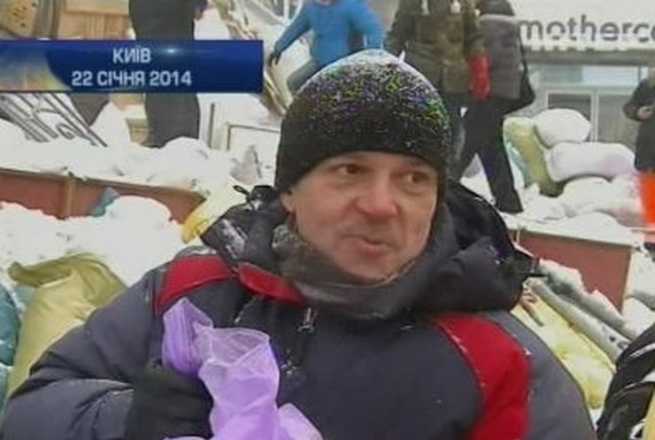 Активисты Майдана постоянно готовятся к штурму