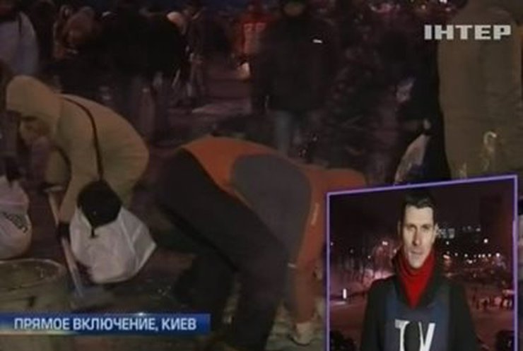 Протестующие и силовики соблюдают перемирие