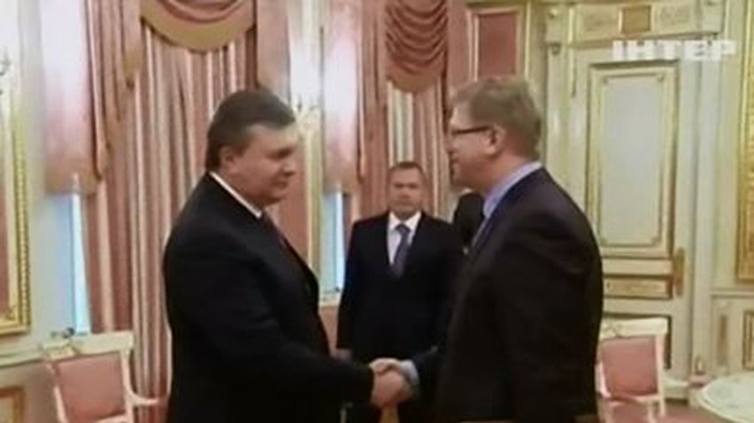 Сегодня президент Украины встретился с Штефаном Фюле
