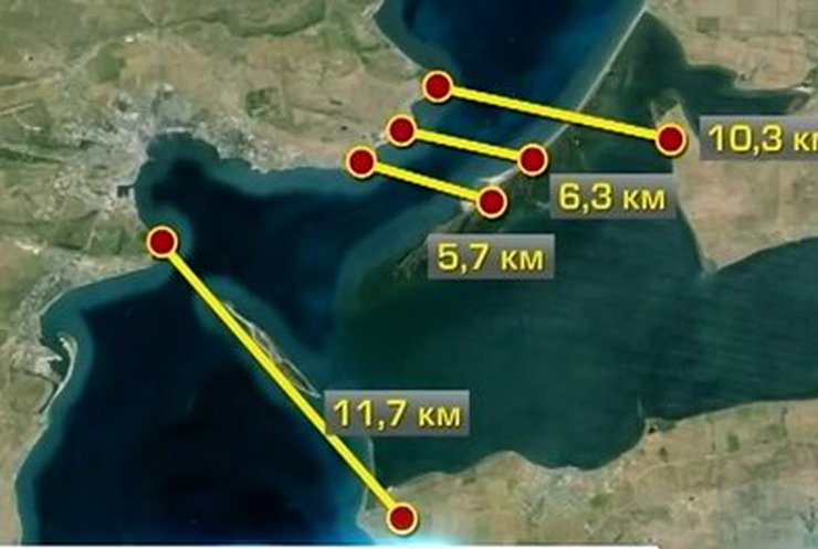 Украина и Россия договорились построить транспортный переход через Керченский пролив