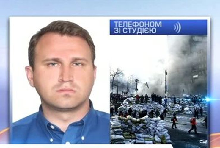 Протестующие не покидают улицу Грушевского