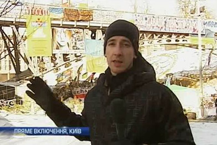 К обеду на Майдане стало меньше людей