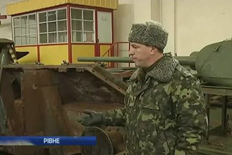 На Ривненщине реставрируют советские танки