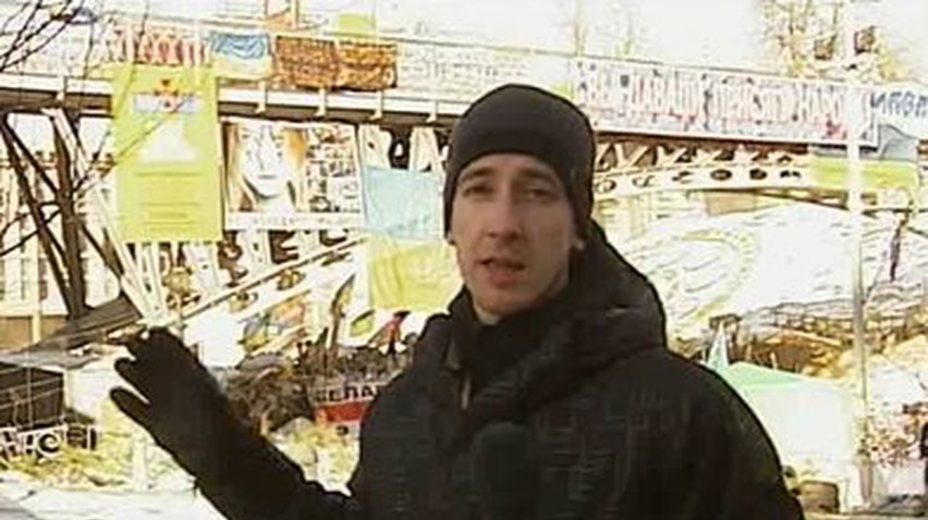 К обеду на Майдане стало меньше людей