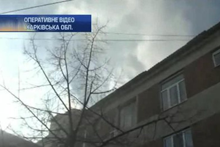 В Харькове спасли жителей горящего многоквартирного дома