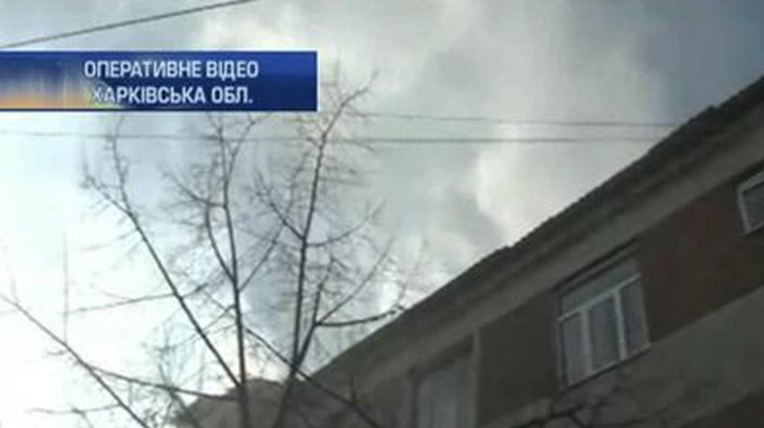 В Харькове спасли жителей горящего многоквартирного дома