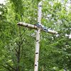 Неизвестные разрушили памятный знак воинам УПА в Харькове