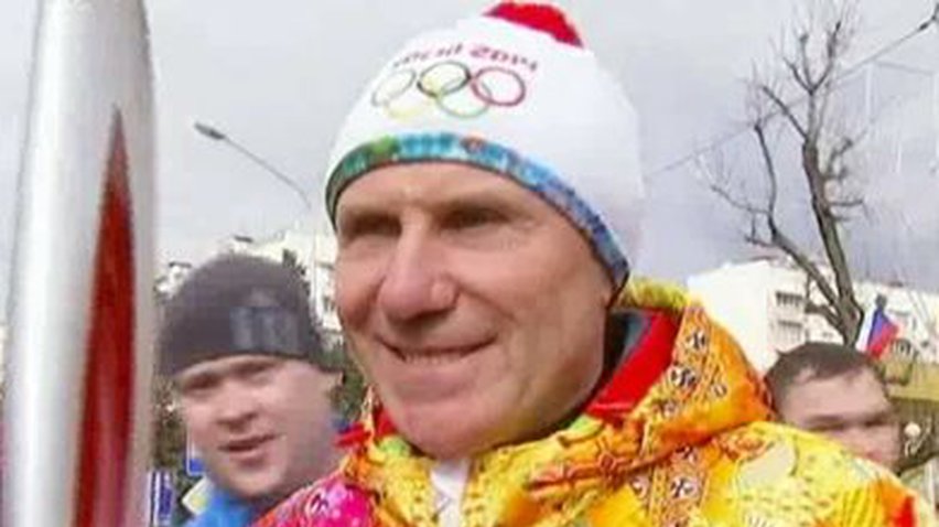 Сергей Бубка стал сочинским факелоносцем