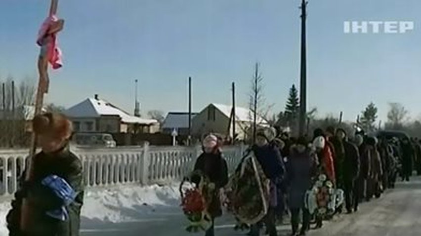 В Сумской области простились с жертвами аварии на ж/д переезде