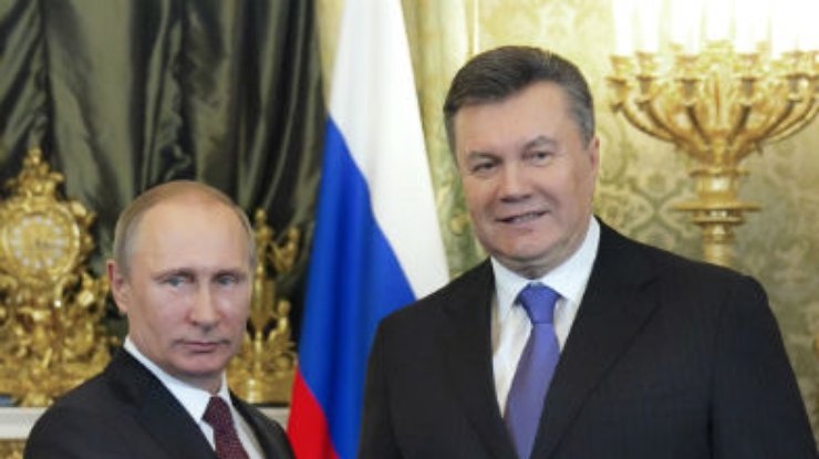 Янукович провел встречу с Путиным