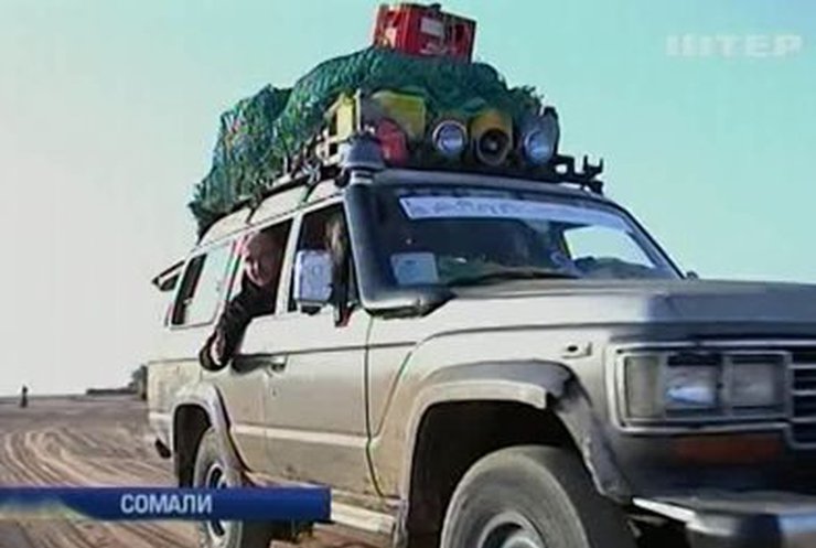 Съемочная группа "Подробностей" проехала 500 километров по пустыне в Сомали