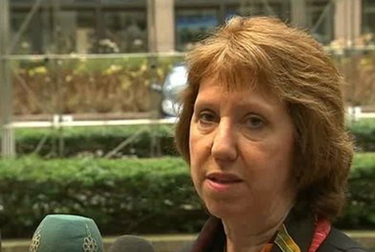 ЕС пока не будет применять санкции против Украины, - Эштон
