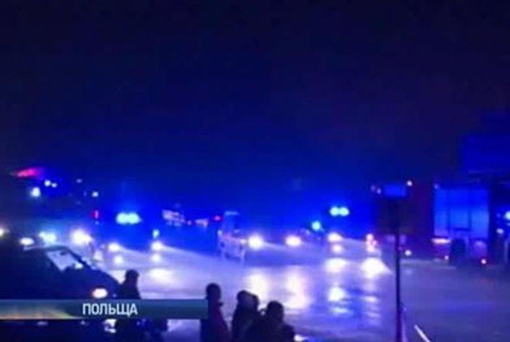 В Польше в аварию попал автобус с украинцами