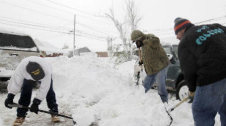 Снежная буря оставила без света полмиллиона домов в США