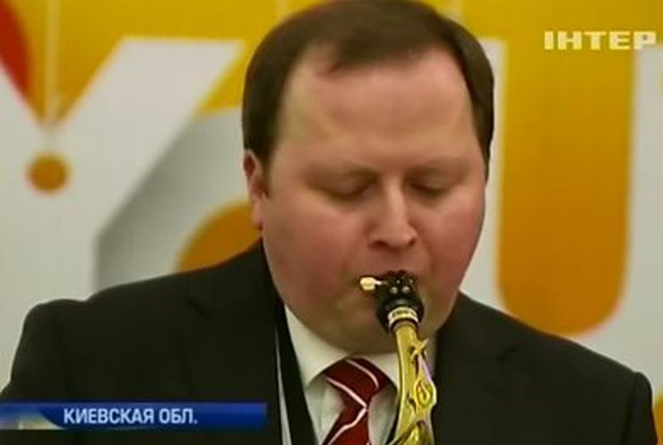В аэропорту "Борисполь" впервые устроили музыкальный концерт