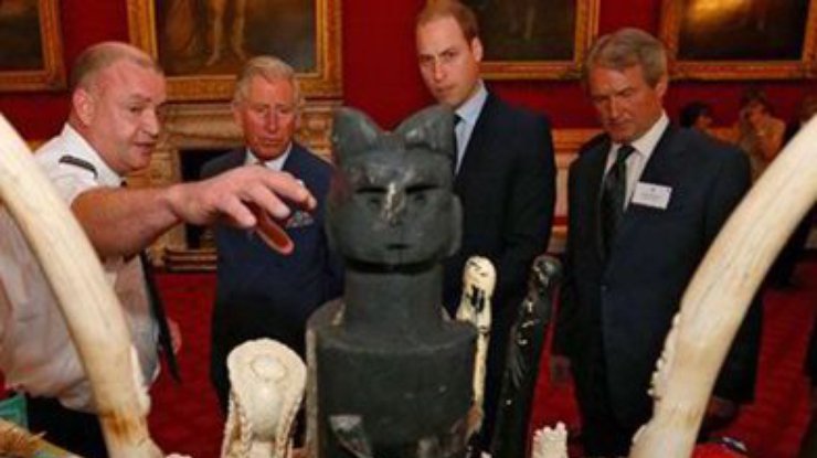 Принц Уильям уничтожит бесценную коллекцию скульптур ради слонов
