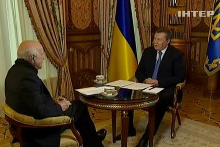 Янукович призвал оппозицию пойти на уступки: "Я не хочу воевать"