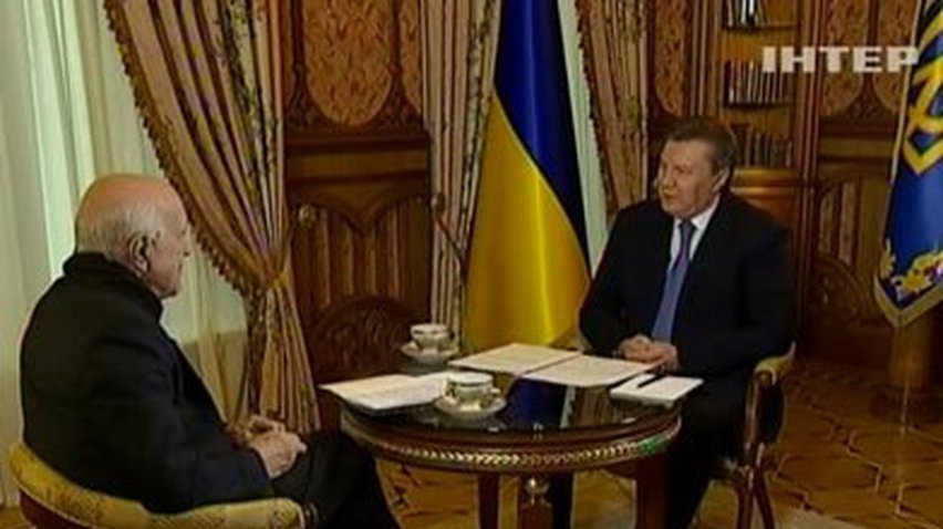 Янукович призвал оппозицию пойти на уступки: "Я не хочу воевать"