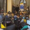 Баррикаду возле Львовской ОГА разобрали