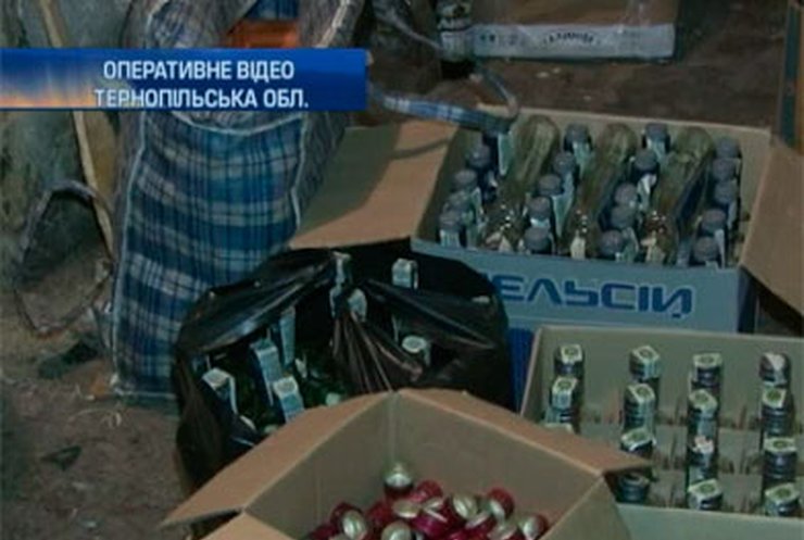 На Тернопольщине накрыли подпольную винокурню