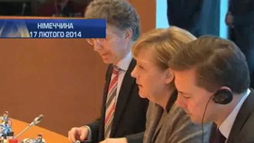 На встрече с оппозицией Меркель заверила, что санкций для Украины не будет