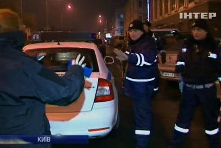 Ночью протестующие пытались напасть на патруль ГАИ