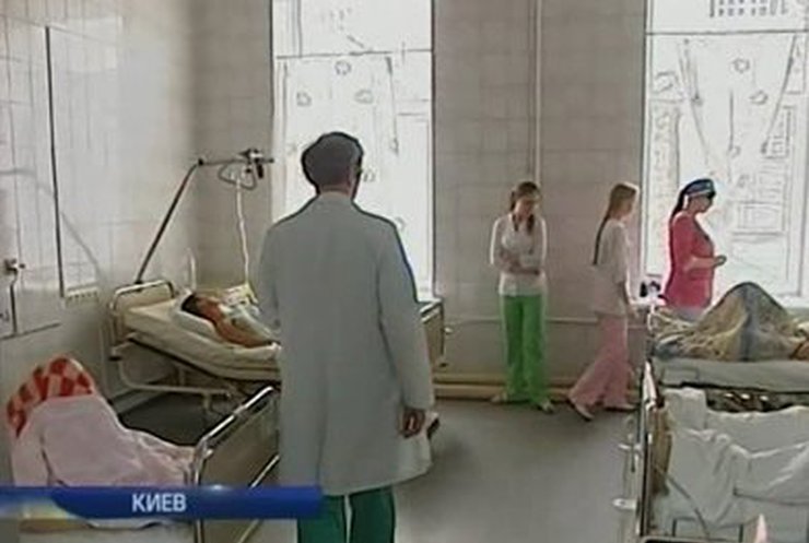 Киевские больницы заполнены ранеными во время противостояния