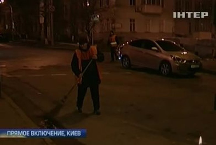 Силовики уехали от здания АП