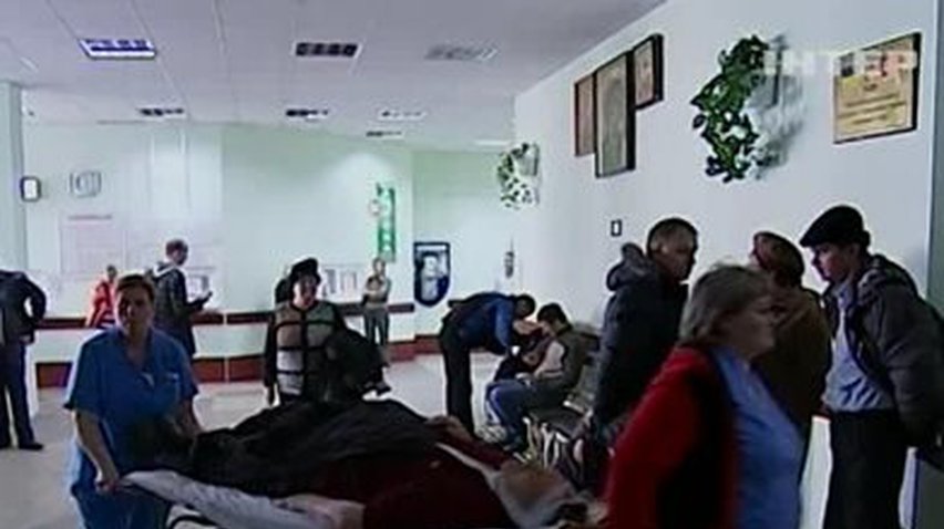 После столкновений в Киеве в больницы попали 449 человек