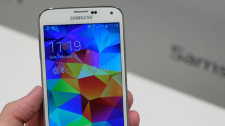 Samsung представила флагманский смартфон Galaxy S5
