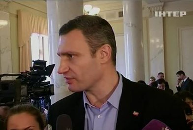 Виталий Кличко подтвердил намерение стать президентом