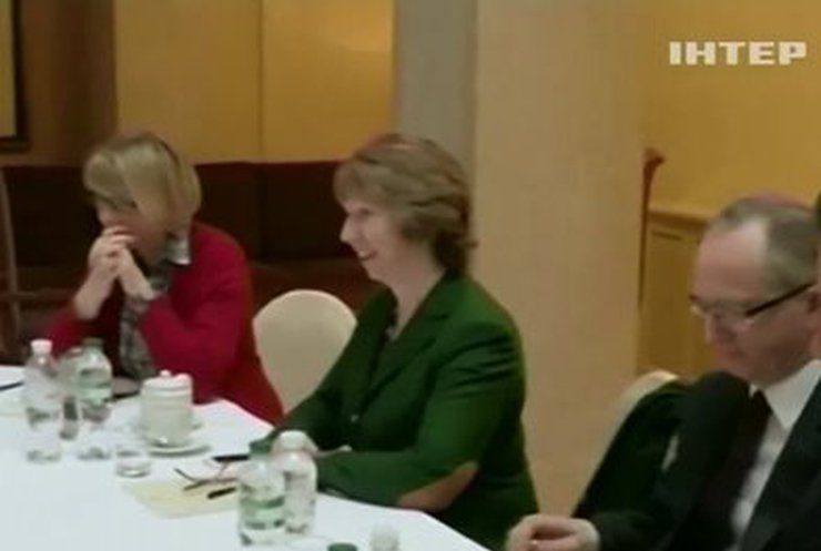 Кэтрин Эштон встретилась с Тимошенко
