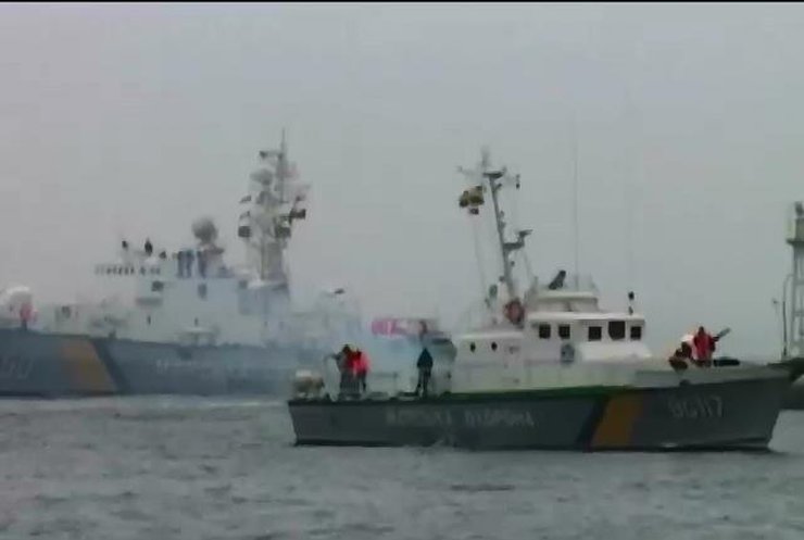 Корабли морской охраны передислоцированы в Одессу